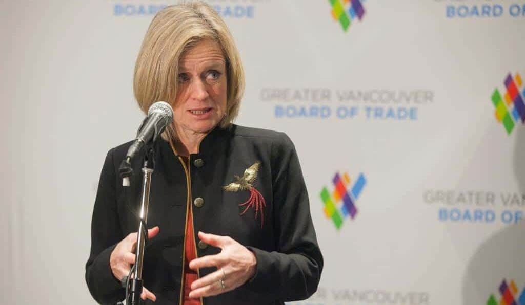 Rachel Notley at Board of Trade