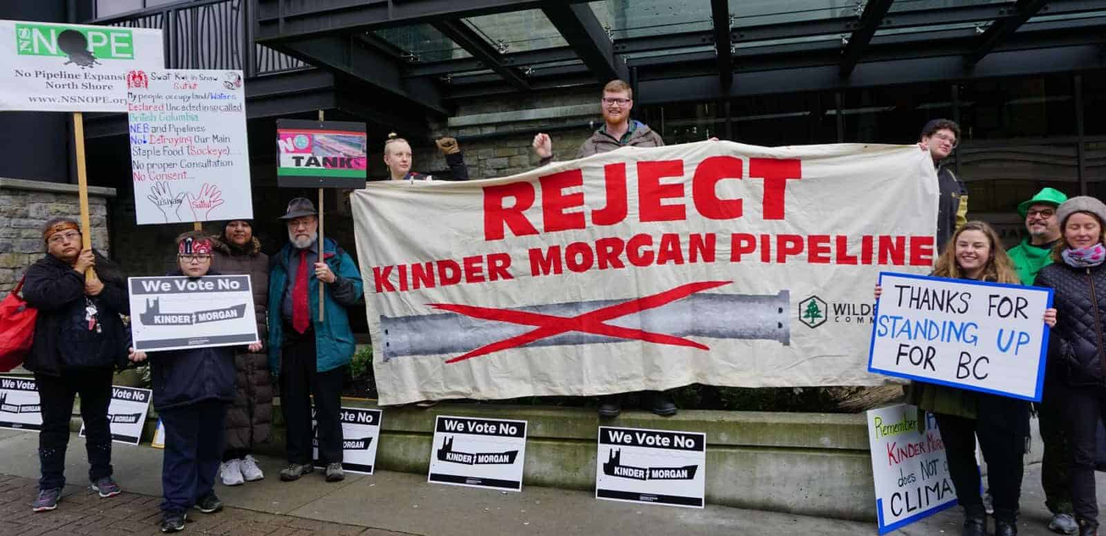 Reject Kinder Morgan Pipeline press conference